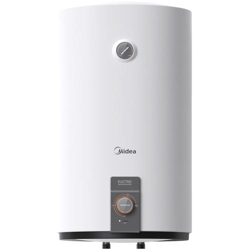 Boiler electric Midea D100-20EFN1, seria Salute, model cilindric, volum 100L, control electronic, Supapa de siguranta de reducere a presiunii, protectie supraincalzire, Wifi