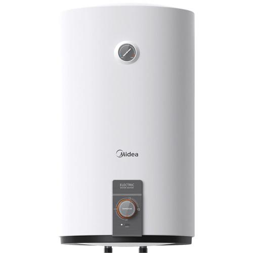 Boiler electric Midea, Seria Salute, model cilindric, volum 80L, control electronic, Supapa de siguranta de reducere a presiunii, protectie supraincalzire, Wi-Fi (Alb)