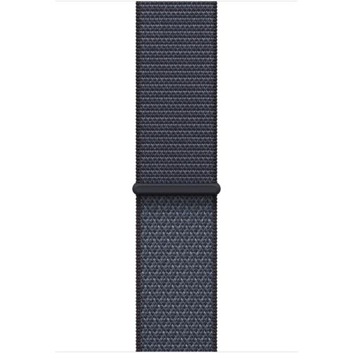 Curea Smartwatch Apple MFFH4ZM/A pentru Apple Watch 46mm, Sport Loop (Albastru)