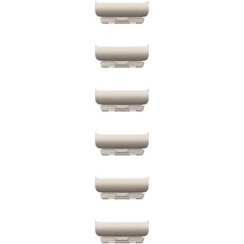 Elemente aditionale curea pentru Apple Watch 46mm, Link Bracelet, Natural Kit
