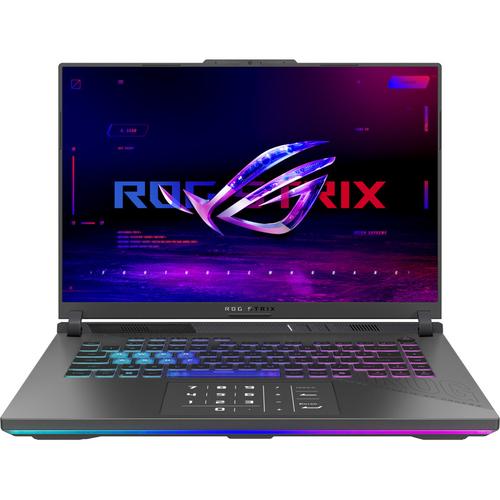 Laptop Gaming ASUS ROG Strix G16 G614FP (Procesor AMD Ryzen™ 9 9955HX (64M Cache, up to 5.40 GHz), 16inch FHD+ 165Hz, 32GB, 1TB SSD, NVIDIA GeForce RTX 5070 @8GB, Negru/Gri)
