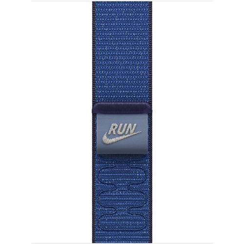 Curea Smartwatch Apple MGD14ZM/A pentru Watch 42mm, Nike Sport Loop (Albastru)
