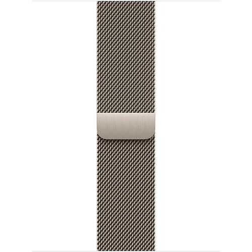 Curea Smartwatch Apple MGHV4ZM/A pentru Watch 40mm, Milanese Loop, Natural (Argintiu)
