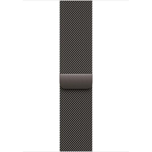 Curea Smartwatch Apple MGJ74ZM/A pentru Watch 46mm, Milanese Loop, M/L (Gri)