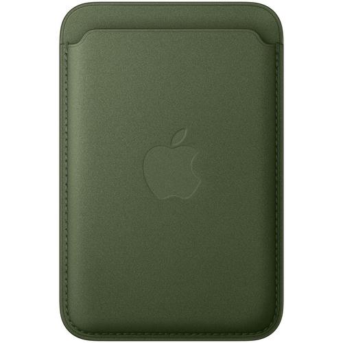 Portofel Apple FineWoven Wallet MGH74ZM/A cu MagSafe pentru iPhone (Verde)