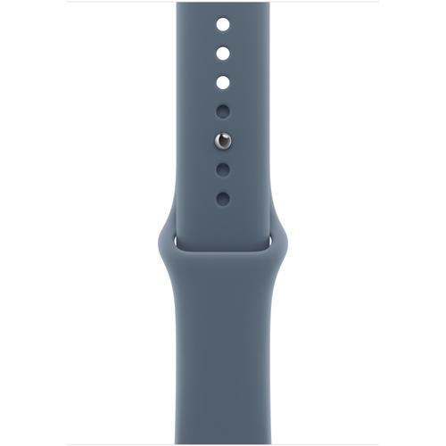 Curea Smartwatch Apple MFGX4ZM/A pentru Watch 46mm, Sport Band - S/M (Albastru)