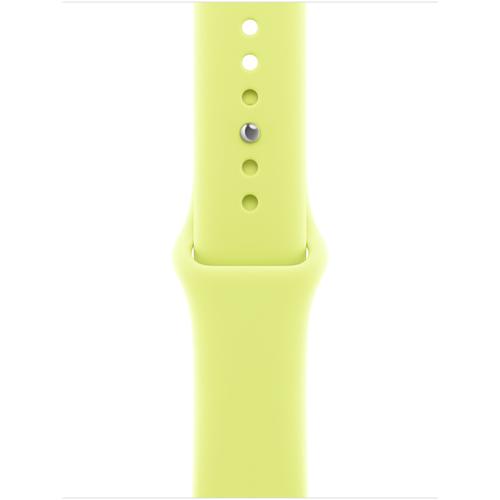 Curea Smartwatch Apple MFGC4ZM/A pentru Watch 42mm, Sport Band - S/M (Galben)