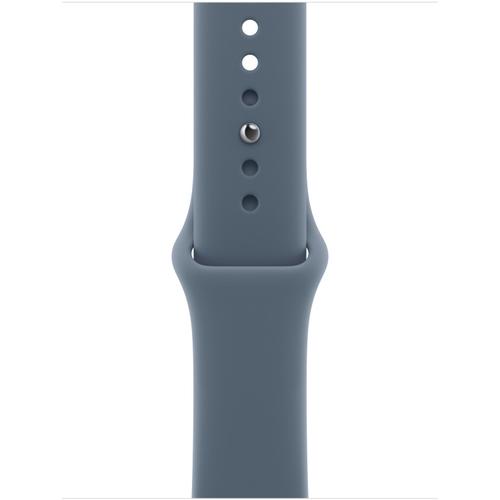 Curea Smartwatch Apple MFGE4ZM/A pentru Watch 42mm, Sport Band - S/M (Albastru)