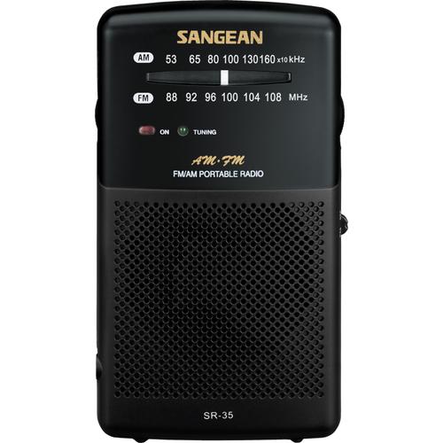 Radio portabil Sangean SR-35, Negru 1 Radio portabil Sangean SR-35, Negru
