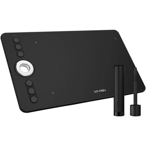 Tableta grafica XP-PEN Deco 02, 10x5.63inch, Rotita Multifunctionala, Pen cu cap Stergere, 6 Butoane, 8192 niveluri presiune, include Artrage LIte, Manusa, Pen-Stand, 8 varfuri de rezerva 1 Tableta grafica XP-PEN Deco 02, 10x5.63inch, Rotita Multifunctionala, Pen cu cap Stergere, 6 Butoane, 8192 niveluri presiune, include Artrage LIte, Manusa, Pen-Stand, 8 varfuri de rezerva