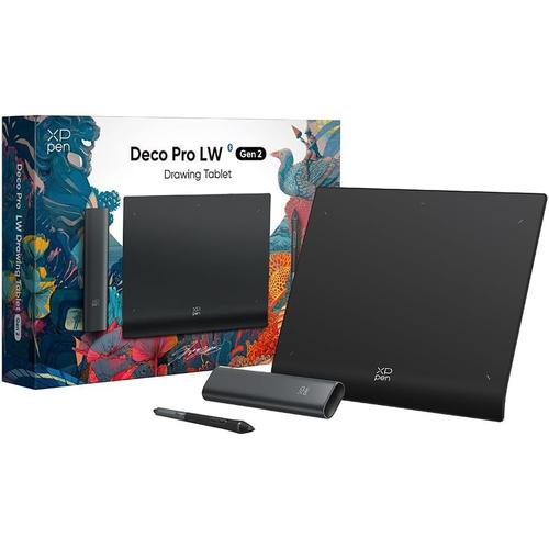 Tableta grafica XP-PEN Deco PRO LW Gen 2, 11x7inch, 16384 niveluri presiune, conexiune Bluetooth 5.0, Pen-Stand, 10 varfuri de rezerva, cu telecomanda ACK05 1 Tableta grafica XP-PEN Deco PRO LW Gen 2, 11x7inch, 16384 niveluri presiune, conexiune Bluetooth 5.0, Pen-Stand, 10 varfuri de rezerva, cu telecomanda ACK05