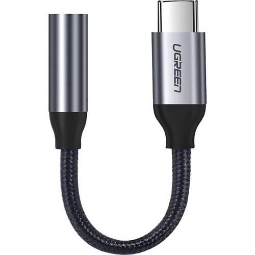 Adaptor Audio UGREEN USB Type-C la 3.5 mm, 0.1 m (Gri) 1 Adaptor Audio UGREEN USB Type-C la 3.5 mm, 0.1 m (Gri)