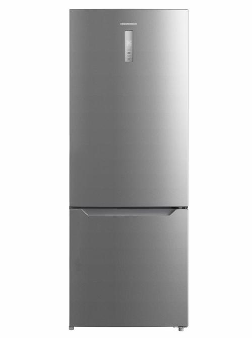 Combina frigorifica HEINNER HCNF-M435INVHXE++, 435 l, Clasa E, No Frost, Compresor Inverter, Display LED Touch, Super Racire, Super Congelare, Interior Inox, H 188 cm (Inox)