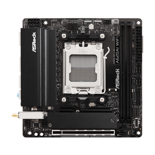 Placa de baza ASRock A620AI WiFi, AMD A620A, mITX, DDR5