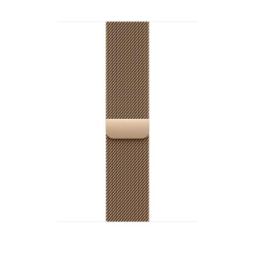 Curea Smartwatch Apple mgj44zm/a pentru Watch 46mm, Milanese Loop, S/M (Auriu)