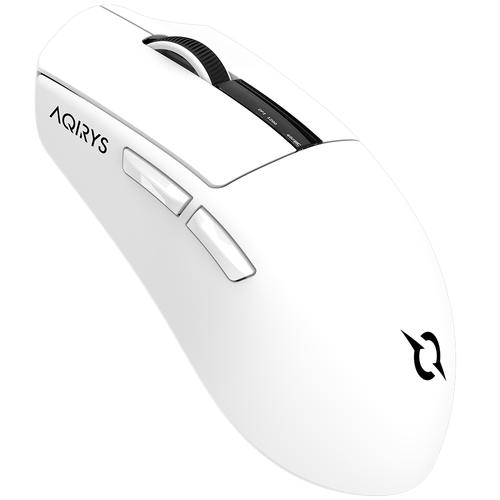 Mouse Gaming AQIRYS Zephyr, Wireless 2.4 GHz/Bluetooth, 26000 dpi, OLED Display, magnetic charging dock (Alb) 1 Mouse Gaming AQIRYS Zephyr, Wireless 2.4 GHz/Bluetooth, 26000 dpi, OLED Display, magnetic charging dock (Alb)