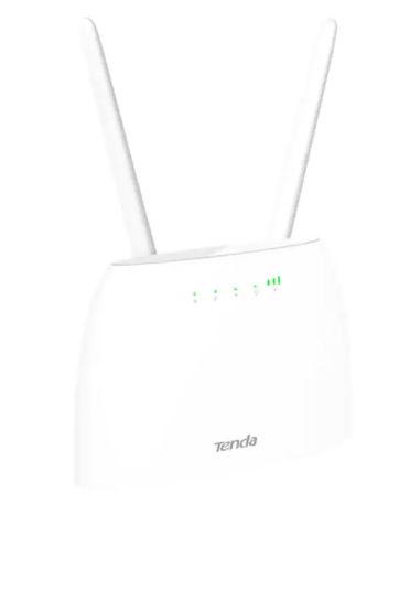 Router Wireless Tenda 4G06, 300 Mbps, 4G VoLTE, 2 Antene externe (Alb) 1 Router Wireless Tenda 4G06, 300 Mbps, 4G VoLTE, 2 Antene externe (Alb)