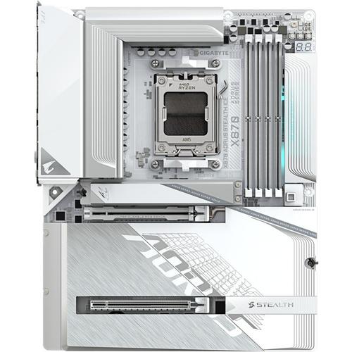 Placa de baza GIGABYTE X870 AORUS STEALTH ICE, AMD X870, AM5, ATX, DDR5