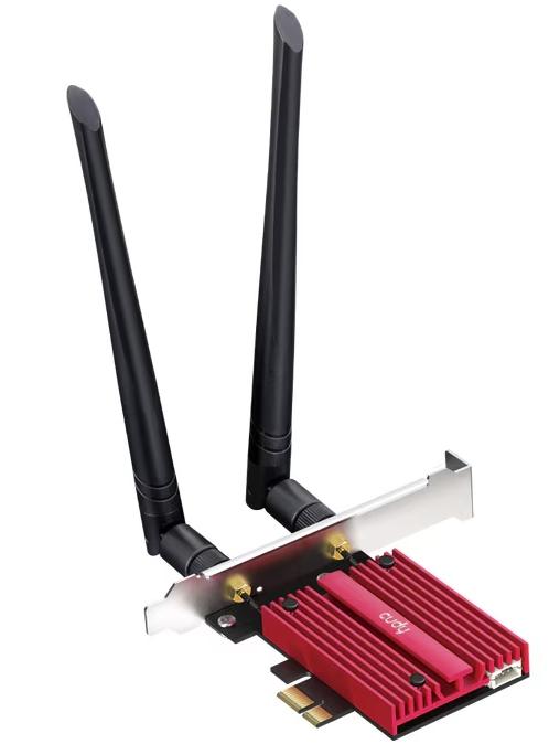 Placa de retea Cudy WE3000S, AX5400, Dual-Band, Wi-Fi 6, PCIe, Bluetooth 5.3 1 Placa de retea Cudy WE3000S, AX5400, Dual-Band, Wi-Fi 6, PCIe, Bluetooth 5.3