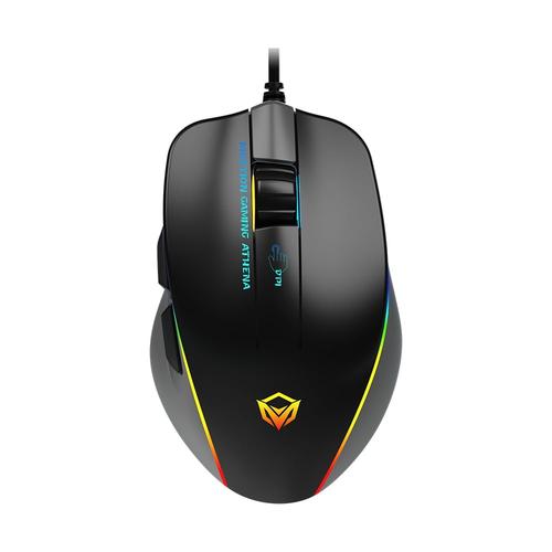 Mouse de gaming Meetion GM23, Wired, Iluminat RGB, 12800 dpi (Negru) 1 Mouse de gaming Meetion GM23, Wired, Iluminat RGB, 12800 dpi (Negru)