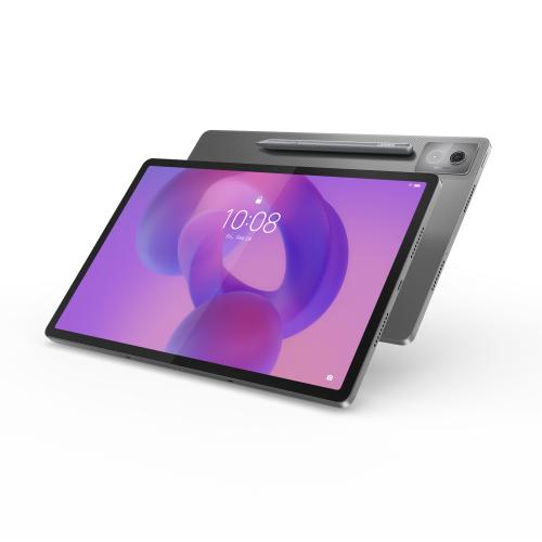 Tableta Lenovo Idea Tab Pro TB373FU, Procesor MediaTek Dimensity 8300, Ecran 3K LTPS 12.7inch, 8GB RAM, 128GB Flash, 13MP, Wi-Fi, Bluetooth, GPS, Android 14 (Gri)