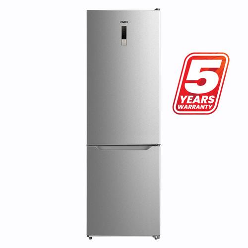 Combina frigorifica VIVAX CF-310EDNF X, 310 l, Clasa E, Total No Frost, Control Digital, H 188 cm (Inox)