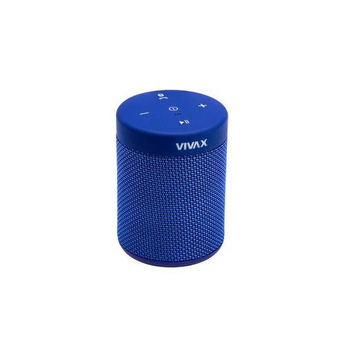 Boxa portabila VIVAX BS-50, Bluetooth, Raza de actiune 10 m, Protectie apa IPX5 (Albastru)