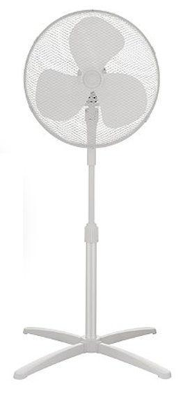Ventilator cu picior Midea FS40-20M, 40 W, 3 Trepte de viteza, 40 cm (Alb)
