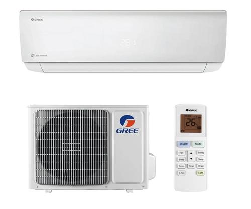 Aparat de aer conditionat Gree Bora A4 Silver GWH09AAAXB-K6DNA4B, 9000 BTU, A++/A+, Wi-Fi, Inverter, Cold Plasma, Kit instalare inclus (Alb)