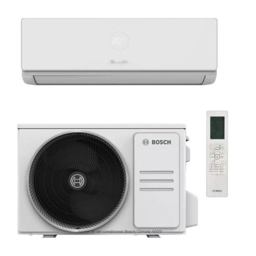 Aparat de aer conditionat Bosch Climate 4000i 52 E, 18000 BTU, Clasa A++/A++, Inverter, R32, Wi-Fi, Mod ECO, Ionizare, I-Clean (Alb)