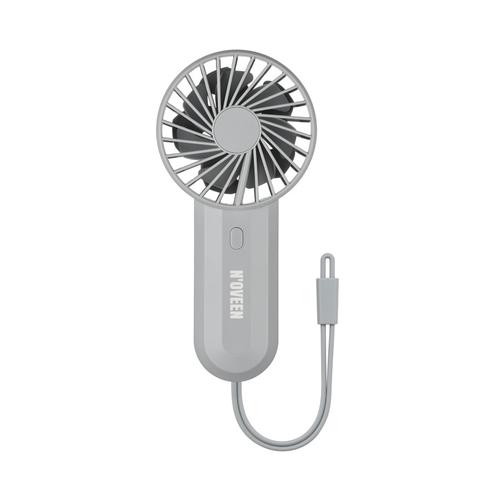 Ventilator portabil reincarcabil prin USB Noveen F220, 3 moduri de viteza, motor dublu (Gri) 1 Ventilator portabil reincarcabil prin USB Noveen F220, 3 moduri de viteza, motor dublu (Gri)