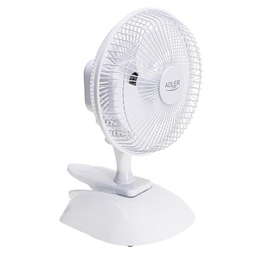 Ventilator de birou Adler AD7317, 30 W, 7 m3/h, 2 viteze (Alb) 1 Ventilator de birou Adler AD7317, 30 W, 7 m3/h, 2 viteze (Alb)