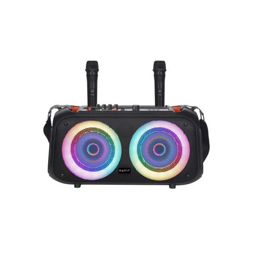 Boxa Wireless HAVIT SQ127BT, Led, 40W, Negru 1 Boxa Wireless HAVIT SQ127BT, Led, 40W, Negru