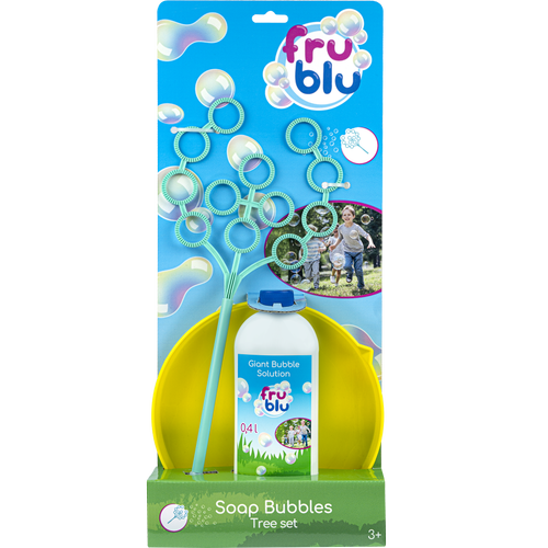 Set baloane de sapun Fru Blu - Tree set, cu solutie baloane 400 ml 1 Set baloane de sapun Fru Blu - Tree set, cu solutie baloane 400 ml