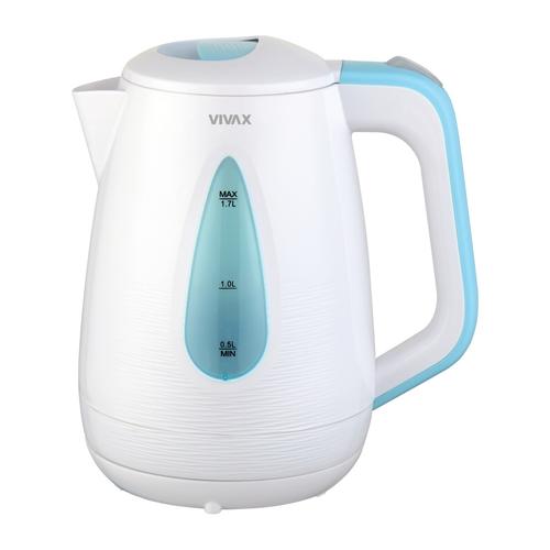 Fierbator de apa Vivax WH-171WT, 2200 W, 1.7 l (Alb/Albastru)