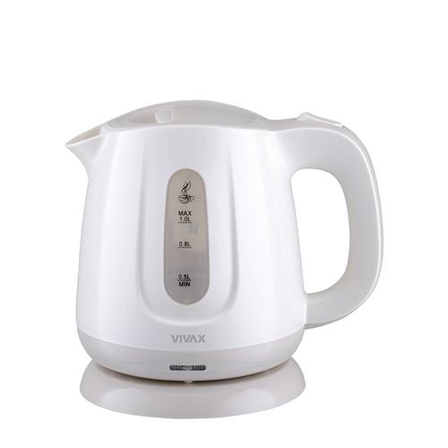 Fierbator de apa Vivax WH-103WB, 1100 W, 1 litri (Alb/Gri)