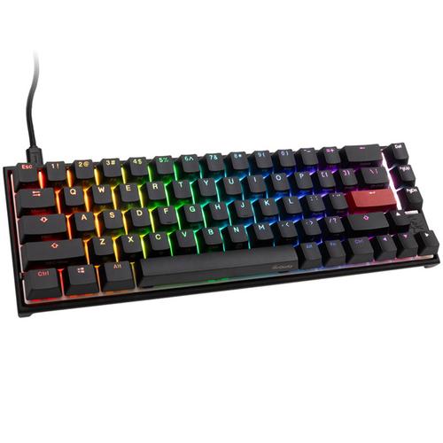 Tastatura Gaming Ducky Mecha Pro SF, Wired, USB, Cherry MX Speed Silver Switches (Negru)