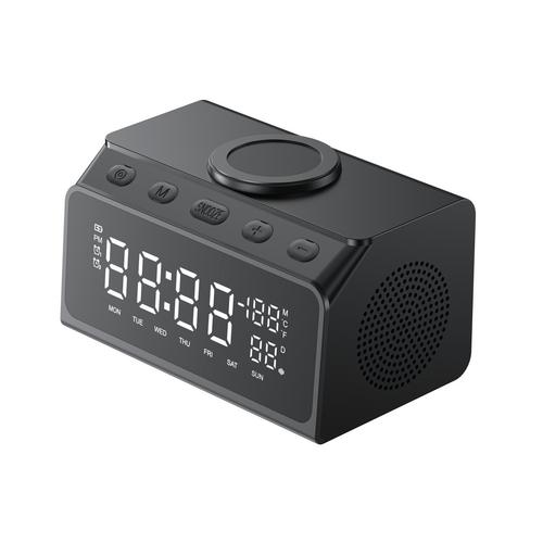 Incarcator multifunctional wireless HAVIT W3041, 15 W, 2 porturi USB (Negru)
