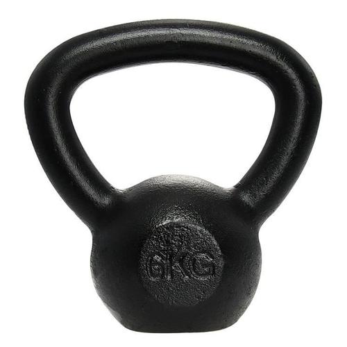 Gantera Kettlebell Lifefit 529FSTEKETT06, otel, 6kg (Negru) 1 Gantera Kettlebell Lifefit 529FSTEKETT06, otel, 6kg (Negru)