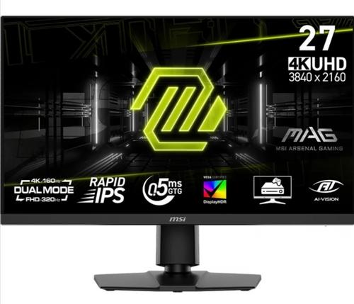 Monitor Gaming Rapid IPS LED 27inch MSI MAG 272URDF E16, UHD (3840 x 216), HDMI, DisplayPort, Pivot, 320 Hz, 0.5 ms (Negru)