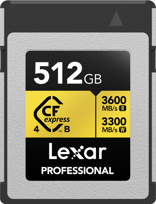Card de memorie Lexar Professional Gold LCXEXP4512G-RNENG, 512GB, CFexpress Type-B