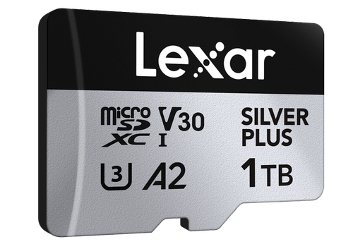 Card de memorie Lexar Silver Plus 1066x LMSSIPL001T-BNANG, 1TB, microSDXC, UHS-I U3, A2, 4K, V30