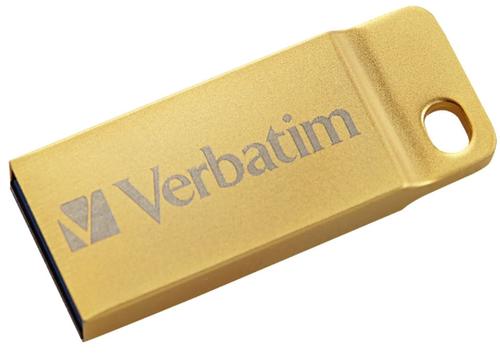 Stick USB Verbatim Metal Executive, 16GB, USB 3.0 (Auriu)