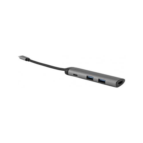 Hub USB Verbatim 49140, USB-C, Multiport, HDMI (Gri)