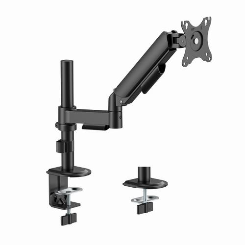 Brat reglabil pentru montarea ecranului pe birou Gembird MA-DA1P-02, 17inch - 32inch (Negru)