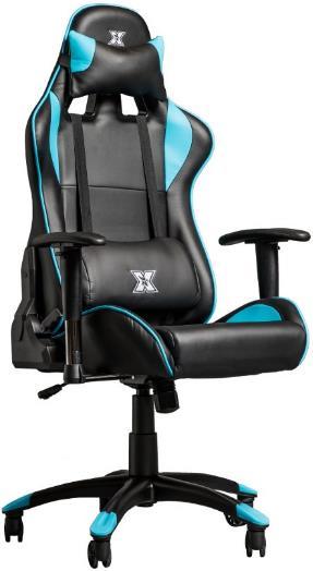 Scaun Gaming Serioux Torin, reglabil (Negru-Albastru)