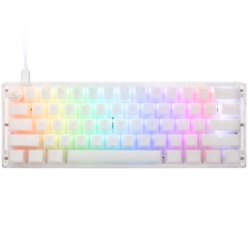 Tastatura Gaming Ducky One 3 Aura, Wired, USB, iluminare RGB, Gateron Baby Kangaroo (Alb)