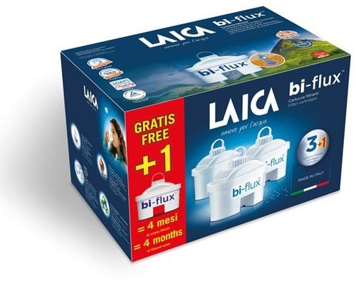 Filtru Laica F4S Bi-flux pentru cani filtrare apa, 3+1 gratis