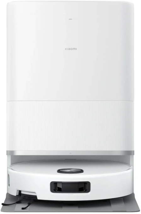 Aspirator robot Xiaomi Robot Vacuum 5 BHR0834EU, 55 W, 20000 Pa, Autonomie 140 minute, Control vocal si aplicatie, Scanare laser S-Cross, Recipient praf statie 2.5 l, Rezervor statie 4 l (Alb)