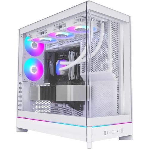 Carcasa Montech HS02 Pro, Middle Tower, Fara sursa (Alb)